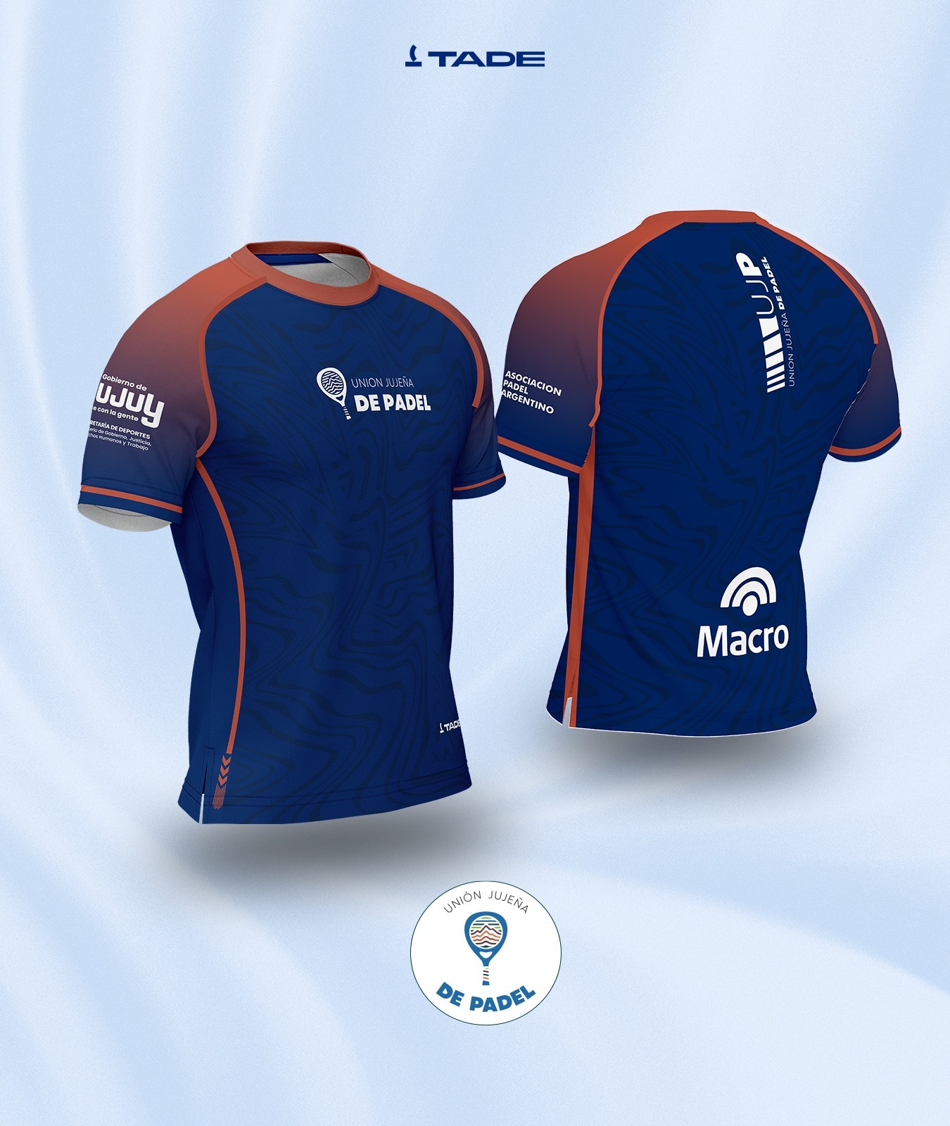 Camiseta Deportiva UJP 2026 Azul